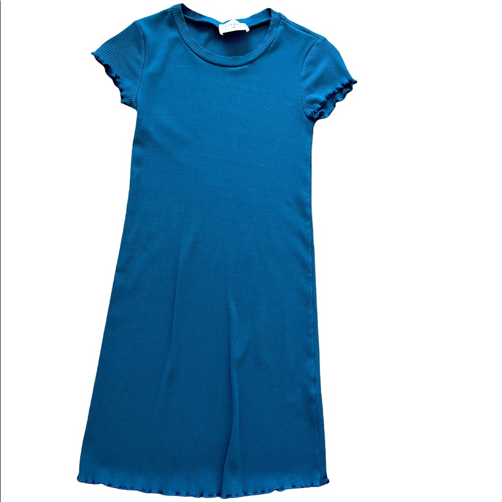 Everly Girls Dress Size Small in Turquoise Color